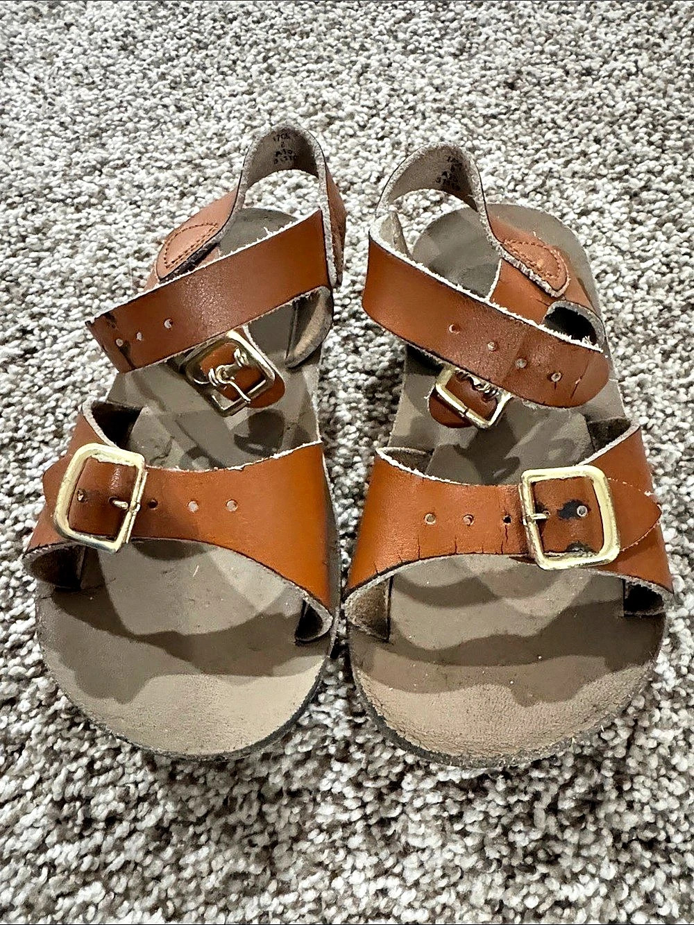 Salt Water Sandals by Hoy The Original Sandal Brown Sandals